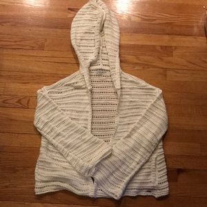 O’Neill White Coastline Cardigan With Hood
